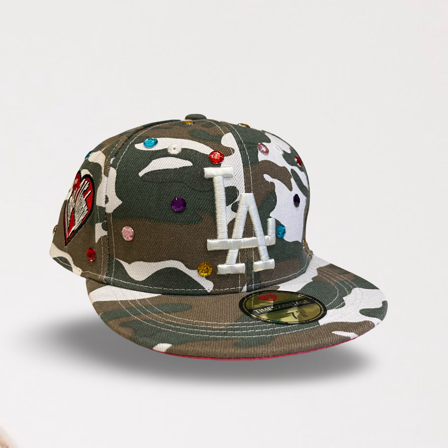 What The Vintage LA - Camo Fitted