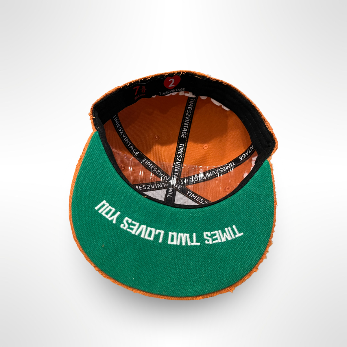 Distressed LA - Burnt Orange Fitted