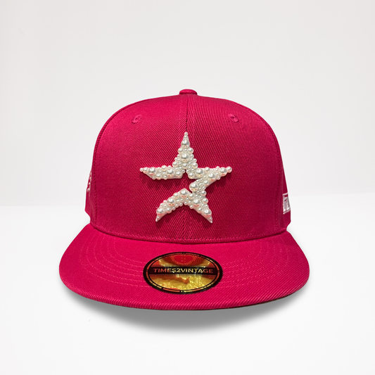 Astro Pearl World - Pink Snap Back