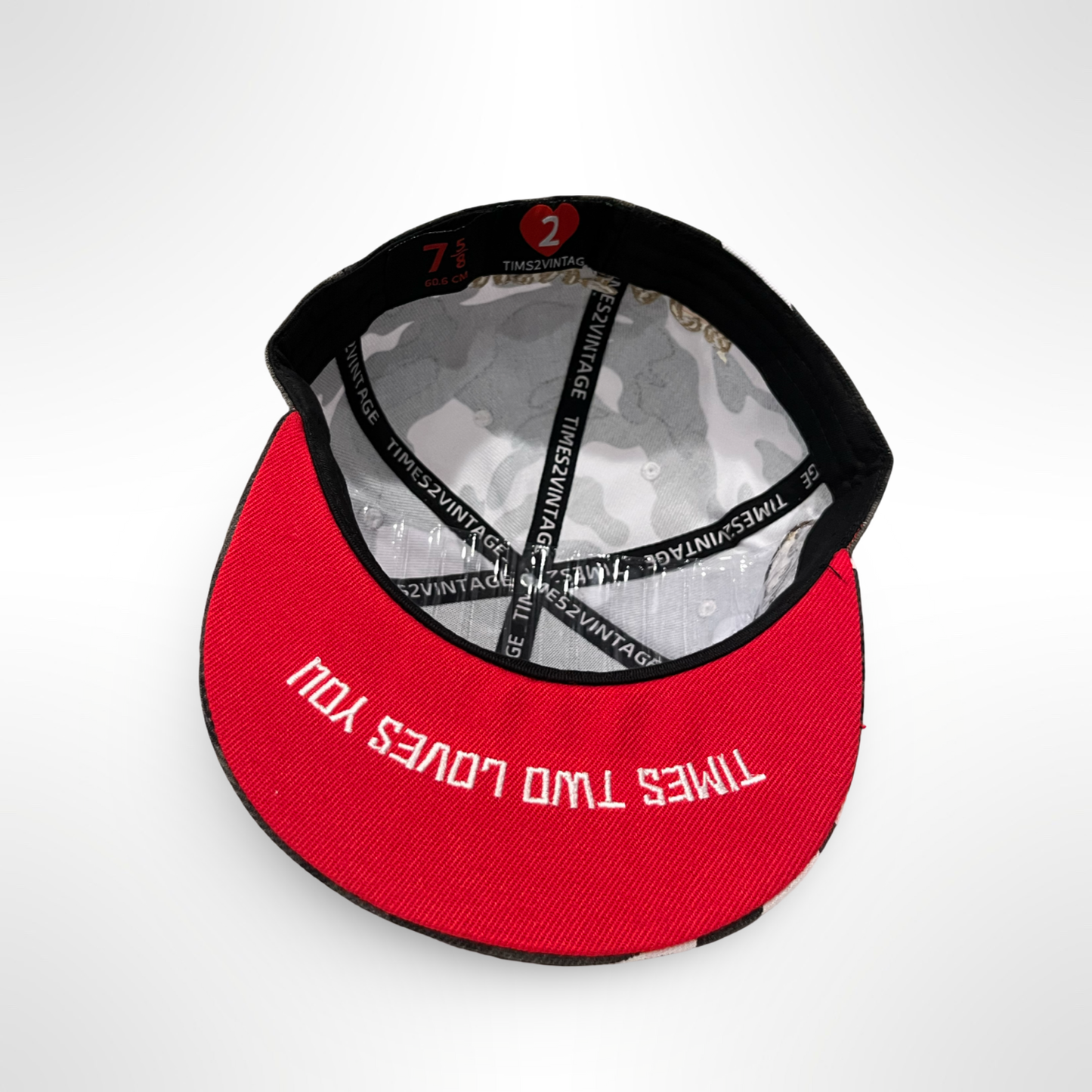 Diamonds Dancing ATL - White Camo Fitted