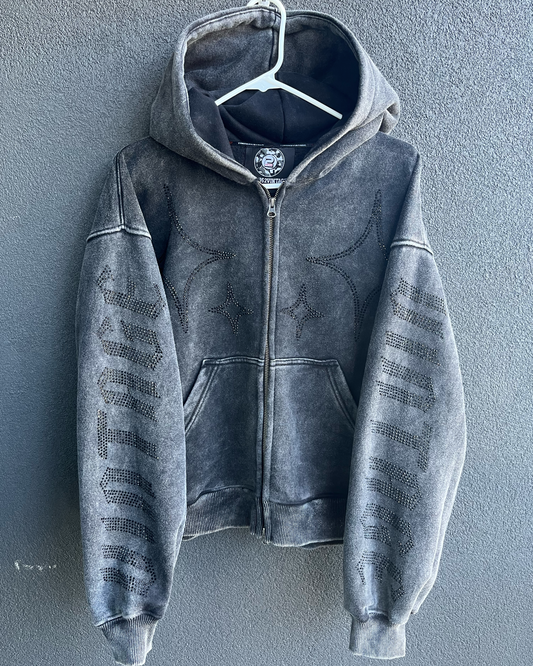 Diamonds Dancing Rhinestone - Black