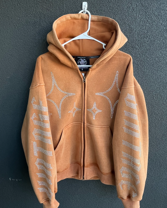 Diamonds Dancing Rhinestone - Tan