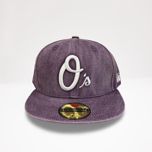 Stonewash Loves Baltimore - Purple Fitted