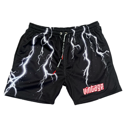 Lightning Storm Shorts - Black