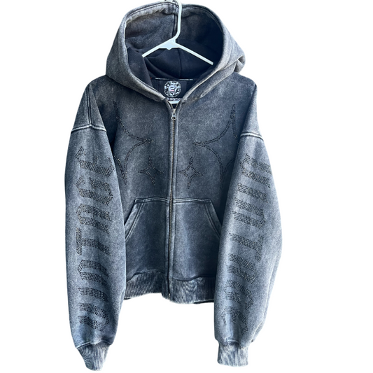 Diamonds Dancing Rhinestone - Black