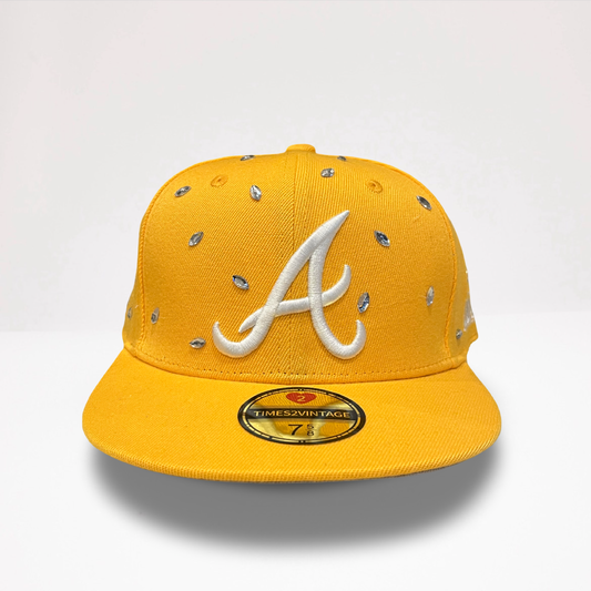 Shattered Glass ATL - Golden Yellow Fitted