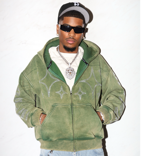 Diamonds Dancing Rhinestone - Green